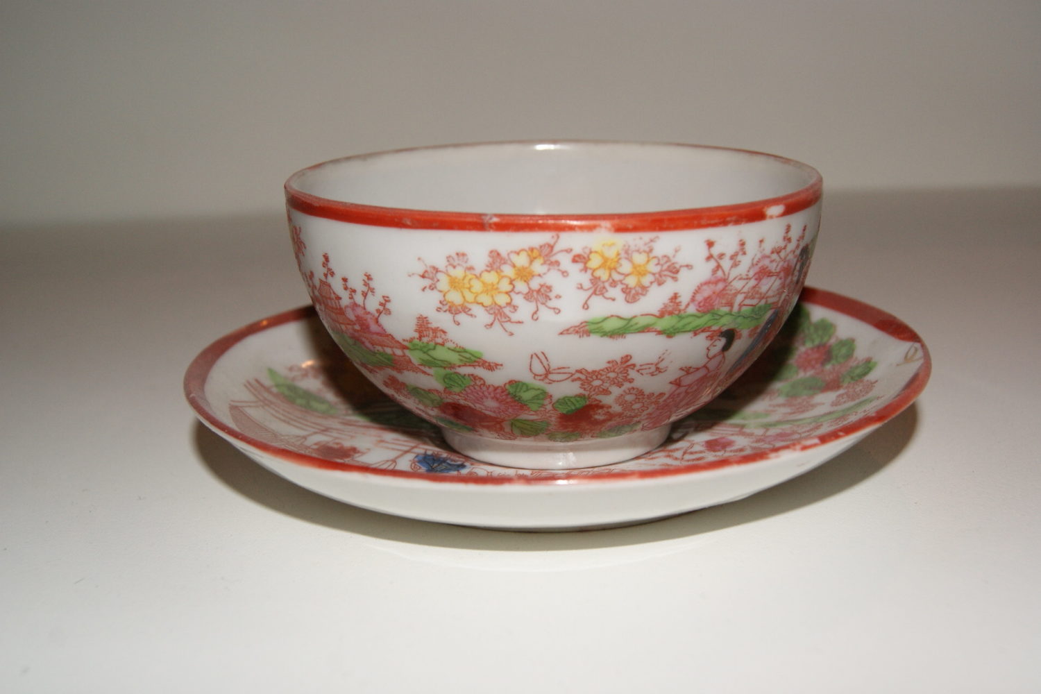 Japanese Tea Cup and Saucer circa 1950s* Housetidy.co.uk