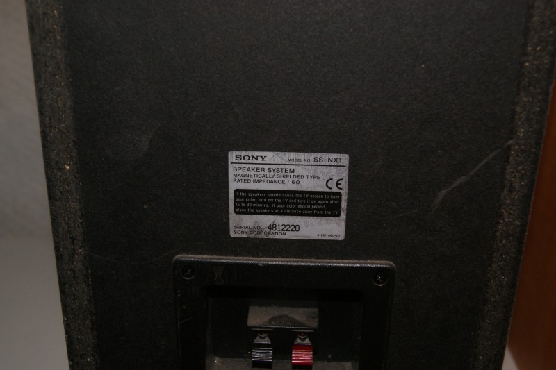sony ss nx1 speakers